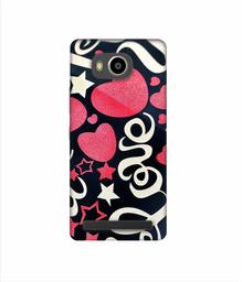 Amazon Brand - Solimo Designer Love You 3D Printed Hard Back Case Mobile Cover for Lenovo A7700