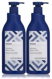 Amazon Brand - Solimo Enriched Body Lotion, 16.9oz (Pack of 2)