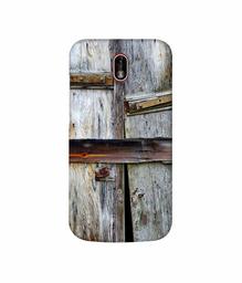 Amazon Brand - Solimo Designer Old Door 3D Printed Hard Back Case Mobile Cover for Nokia 1