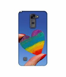 Amazon Brand - Solimo Designer Heart 3D Printed Hard Back Case Mobile Cover for LG Stylus 2