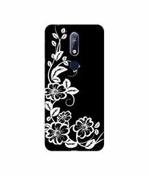 Amazon Brand - Solimo Designer Flower 3D Printed Hard Back Case Mobile Cover for Nokia 7.1