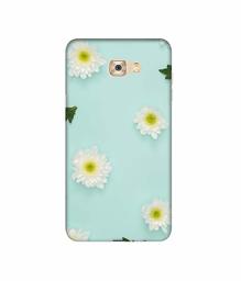 Amazon Brand - Solimo Designer Flower Texture 3D Printed Hard Back Case Mobile Cover for Samsung Galaxy C7 Pro