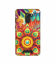 Amazon Brand - Solimo Designer Rangoli 3D Printed Hard Back Case Mobile Cover for Gionee A1 Lite