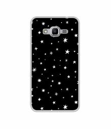 Amazon Brand - Solimo Designer Sperking Stars UV Printed Soft Back Case Mobile Cover for Samsung Galaxy J2 Ace