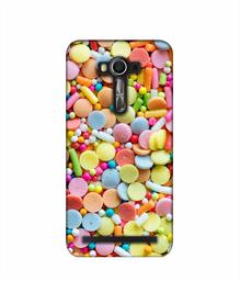 Amazon Brand - Solimo Designer Candies 3D Printed Hard Back Case Mobile Cover for Asus Zenfone 2 Laser ZE550 KL