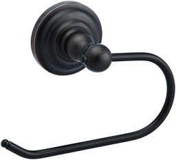 AmazonBasics Traditional Euro Toilet Paper Holder, Oil-Rubbed Bronze