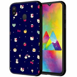 Amazon Brand - Solimo Designer Kitty Printed Hard Back Case Mobile Cover for Samsung Galaxy M20 (D1215)