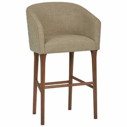 Amazon Brand – Stone & Beam Mid-Century Tub and Barrel Barstool, 42.5