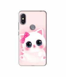 Amazon Brand - Solimo Designer Babby Kitty UV Printed Soft Back Case Mobile Cover for Mi Redmi Y2