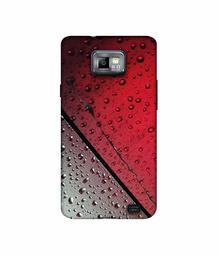 Amazon Brand - Solimo Designer Water Drop On Glass 3D Printed Hard Back Case Mobile Cover for Samsung Galaxy S2