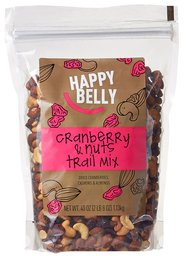 Amazon Brand - Happy Belly Cranberry & Nuts Trail Mix, 40 Ounce