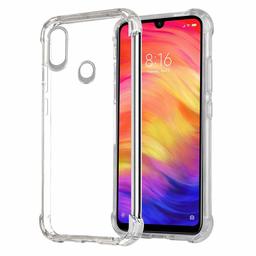 Amazon Brand - Solimo Protective Mobile Cover (Soft & Flexible Back Case) for Redmi 7 (Transparent)