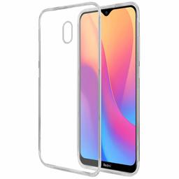 Amazon Brand - Solimo Mobile Cover for Mi Redmi 8A (Soft & Flexible Back Case), Transparent