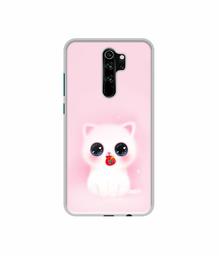 Amazon Brand - Solimo Designer Kitty UV Printed Soft Back Case Mobile Cover for Mi Redmi Note 8 Pro