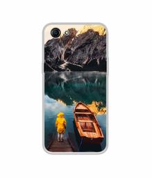 Amazon Brand - Solimo Designer Lake View UV Printed Soft Back Case Mobile Cover for Oppo A83