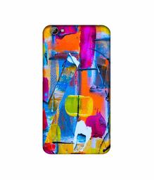 Amazon Brand - Solimo Designer Multicolor Box Texture 3D Printed Hard Back Case Mobile Cover for Vivo Y66