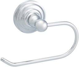 AmazonBasics Traditional Euro Toilet Paper Holder - Chrome