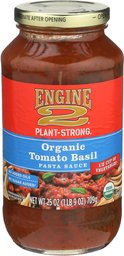 Engine 2, Organic Tomato Basil Pasta Sauce, 25 oz