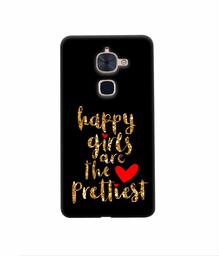 Amazon Brand - Solimo Designer Happy Girls are The Prettiest 3D Printed Hard Back Case Mobile Cover for LeTV Le 2