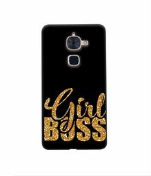 Amazon Brand - Solimo Designer Sparkle Girl Boss 3D Printed Hard Back Case Mobile Cover for LeTV Le 2