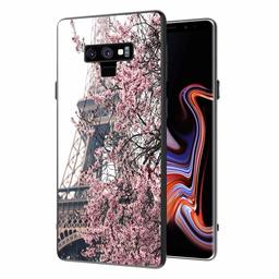 Amazon Brand - Solimo Designer Eiffle Tower Printed Hard Back Case Mobile Cover for Samsung Galaxy Note 9 (D1214)