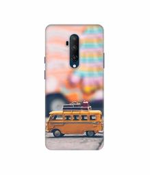 Amazon Brand - Solimo Designer Toy Bus 3D Printed Hard Back Case Mobile Cover for OnePlus 7T Pro