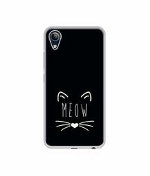 Amazon Brand - Solimo Designer Meow UV Printed Soft Back Case Mobile Cover for Vivo Y91i