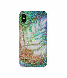 Amazon Brand - Solimo Designer Sparkle Coffee 3D Printed Hard Back Case Mobile Cover for Apple iPhone Xs Max