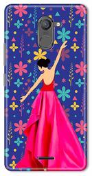 Amazon Brand - Solimo Designer Girl Design 3D Printed Hard Back Case Mobile Cover for Infinix Hot 4 Pro