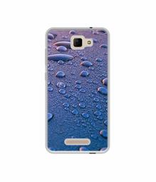 Amazon Brand - Solimo Designer Water Drops UV Printed Soft Back Case Mobile Cover for Panasonic Eluga I3