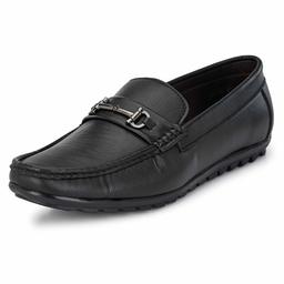 Centrino Men's S5514 Black Loafers-10 UK (44 EU) (11 US) (S5514-01)