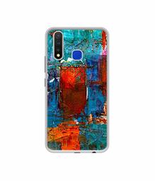 Amazon Brand - Solimo Designer Rectangle Color UV Printed Soft Back Case Mobile Cover for Vivo U20