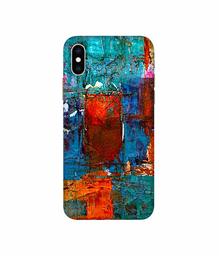 Amazon Brand - Solimo Designer Rectangle Color 3D Printed Hard Back Case Mobile Cover for Apple iPhone Xs Max