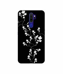 Amazon Brand - Solimo Designer Color Flowers 3D Printed Hard Back Case Mobile Cover for Oppo A9 (2020)