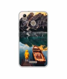 Amazon Brand - Solimo Designer Lake View UV Printed Soft Back Case Mobile Cover for Infocus Turbo 5