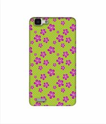 Amazon Brand - Solimo Designer Pink Flower Patterns 3D Printed Hard Back Case Mobile Cover for Vivo Y27L