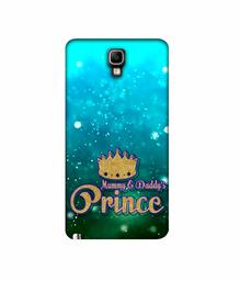 Amazon Brand - Solimo Designer Mummy & Daddy's Prince 3D Printed Hard Back Case Mobile Cover for Samsung Galaxy Note 3 Neo