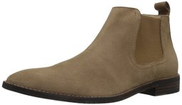 206 Collective Amazon Brand Men's Capitol Ankle Chelsea Boot, Camel Tan, 8 D US