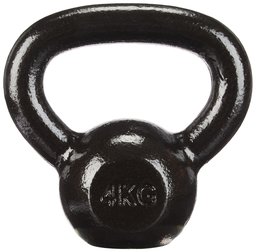 AmazonBasics gietijzeren kettlebell 4 kg