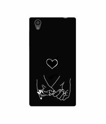 Amazon Brand - Solimo Designer Holding Hands 3D Printed Hard Back Case Mobile Cover for Sony Xperia L1