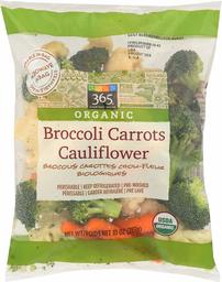 365 Everyday Value, Organic Broccoli, Carrots & Cauliflower, 10 oz