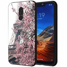 Amazon Brand - Solimo Designer Eiffle Tower Printed Hard Back Case Mobile Cover for Poco F1 (D1214)