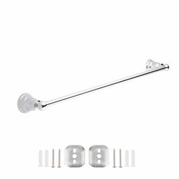 AmazonBasics Classic 24-Inch Towel Bar, Polished Chrome