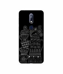 Amazon Brand - Solimo Designer Cups and Tea Pot 3D Printed Hard Back Case Mobile Cover for Nokia 7.1