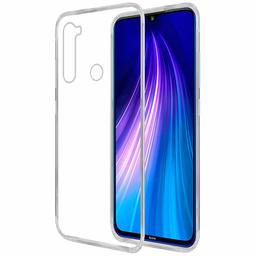 Amazon Brand - Solimo Mobile Cover for Mi Redmi Note 8 (Soft & Flexible Back Case), Transparent