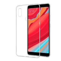 Amazon Brand - Solimo Mobile Cover (Soft & Flexible Back case) for Redmi Y2 (Transparent)