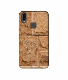 Amazon Brand - Solimo Designer Masted Color Marble 3D Printed Hard Back Case Mobile Cover for Vivo V9 / V9 Pro