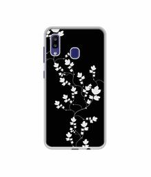 Amazon Brand - Solimo Designer Color Flowers UV Printed Soft Back Case Mobile Cover for Samsung Galaxy M10s