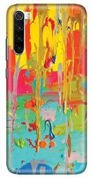 Amazon Brand - Solimo Designer Colorful Pattern 3D Printed Hard Back Case Mobile Cover for Xiaomi Redmi Note 8