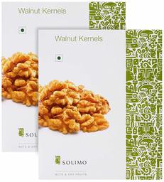 Amazon Brand - Solimo Premium Walnut Kernels, 500g (Pack of 2)